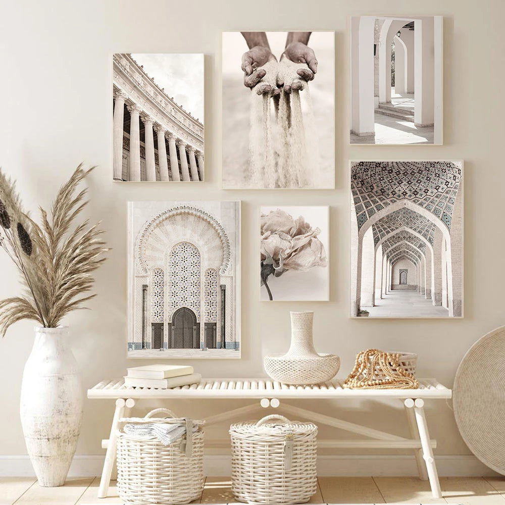 Islamic Mosque Canvas Poster