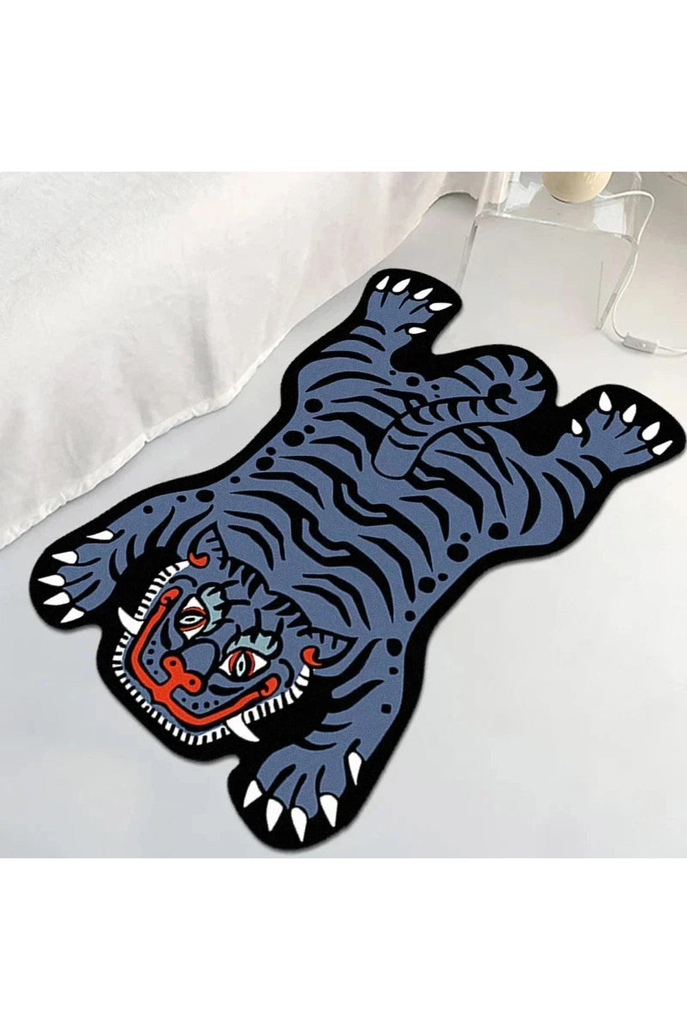 White Tiger Vibe Rug