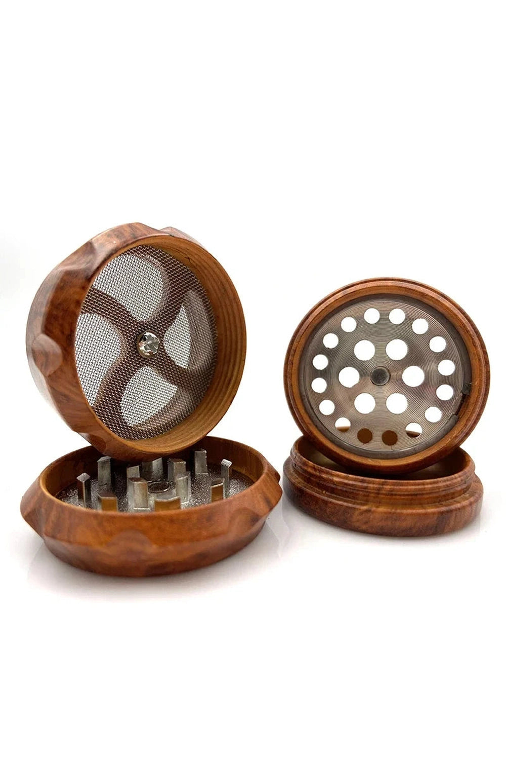 Rustic Wood Herb Grinder