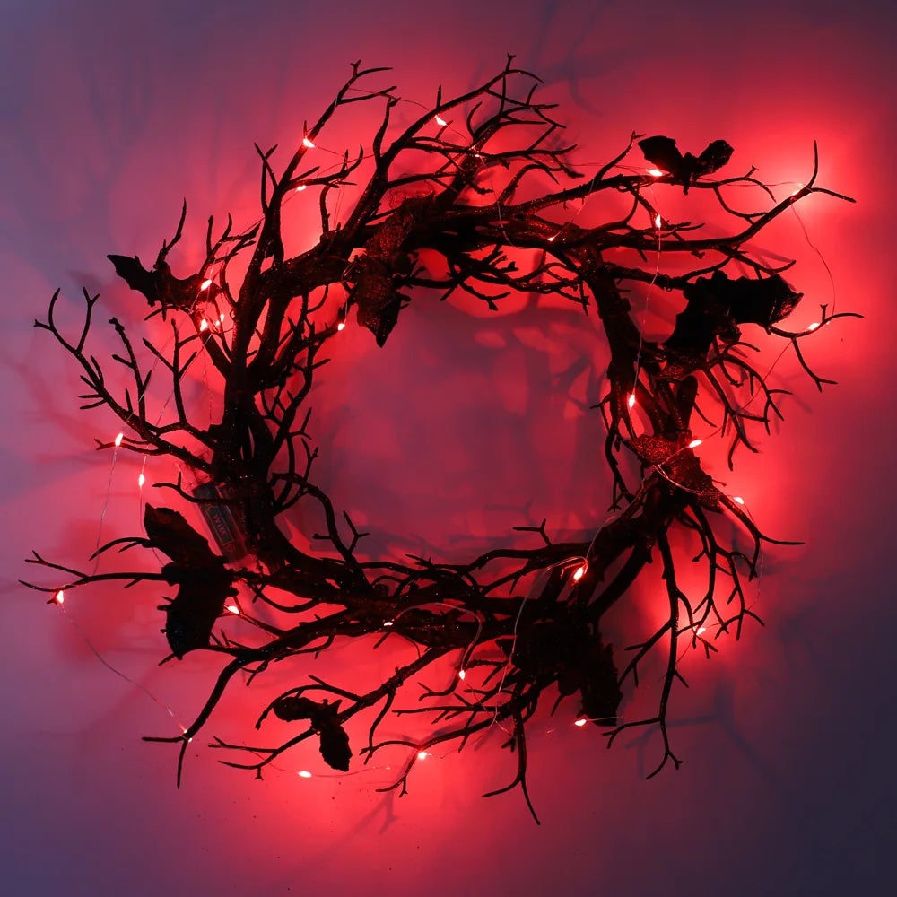 Twilight Haunted Halloween Wreath