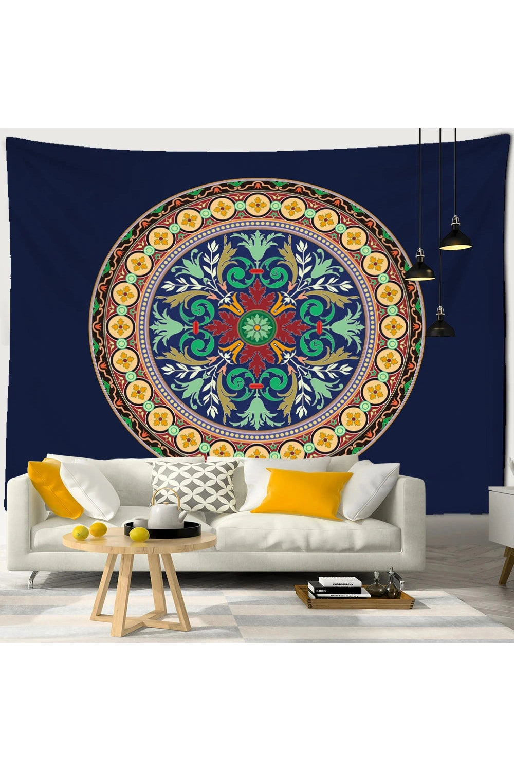 Bohemian Mandala Tapestry