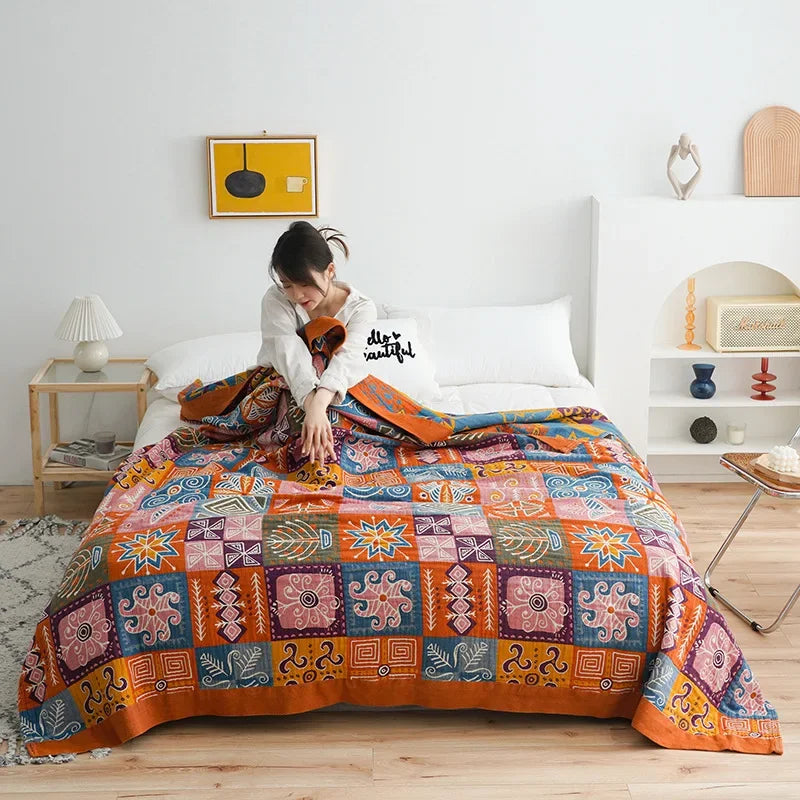 Boho Patchwork Festival Blanket