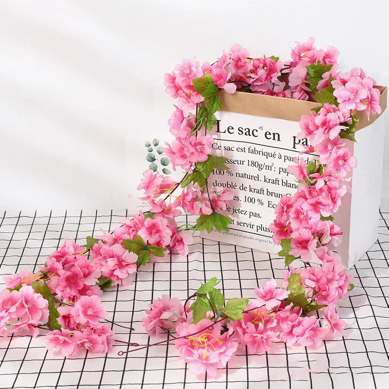 Cherry Blossom Silk Garland