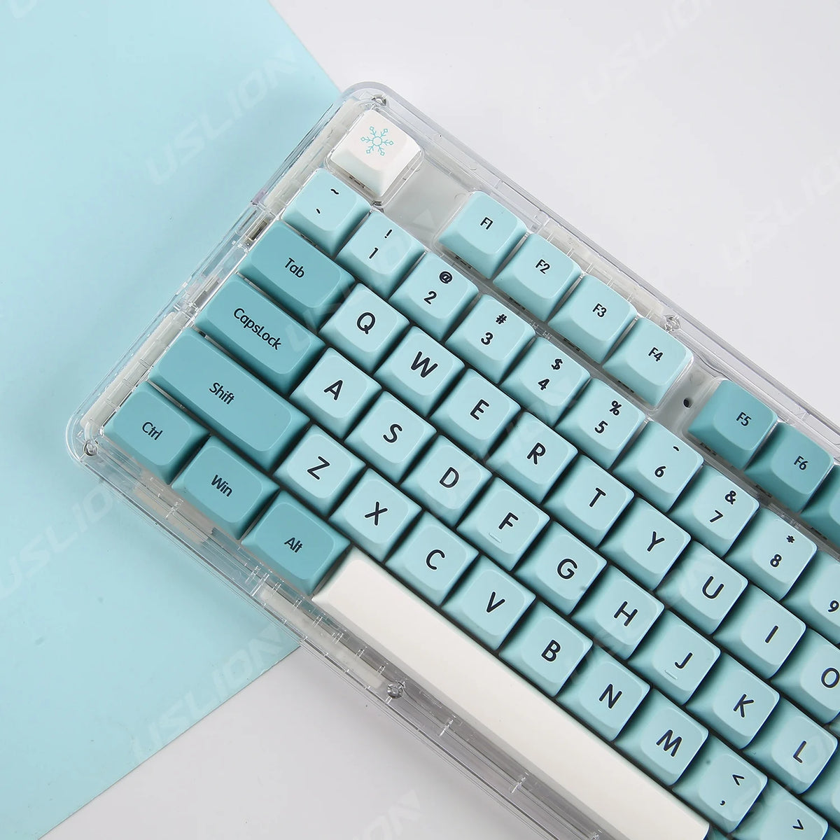 Iceberg Blue DIY Keycaps