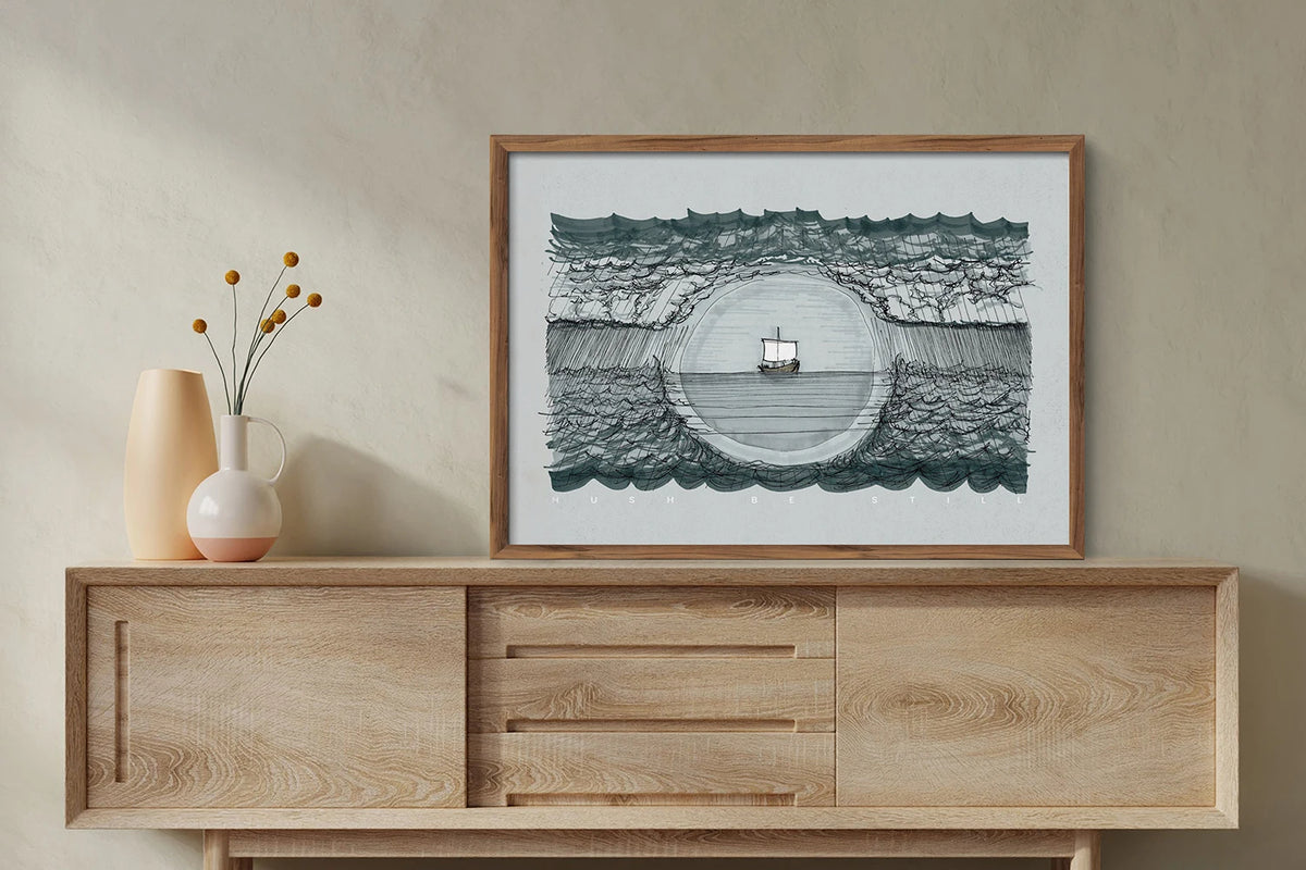 Seascape Canvas Poster