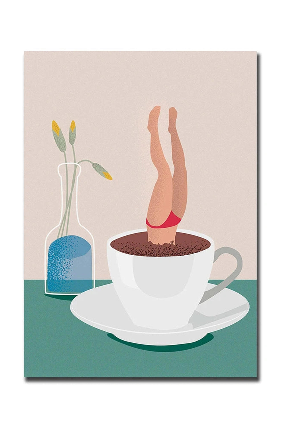 Good Morning Coffee Canvas Poster