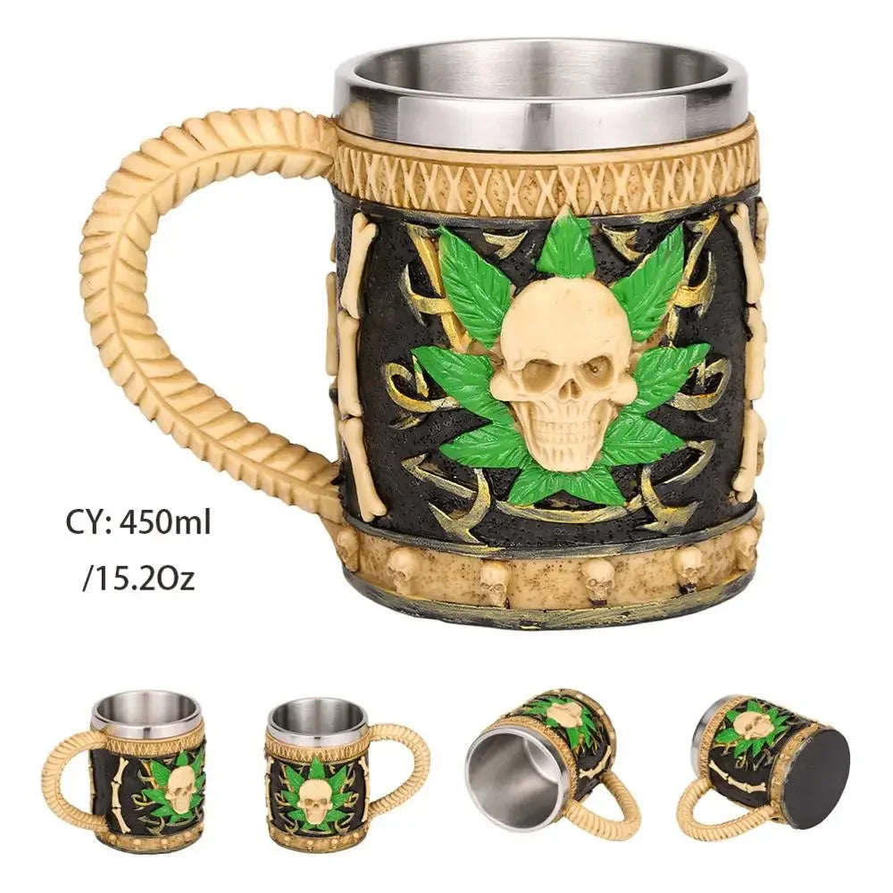 Skull Viking Beer Cup