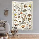 Enchanted Forest Witchcraft Tapestry