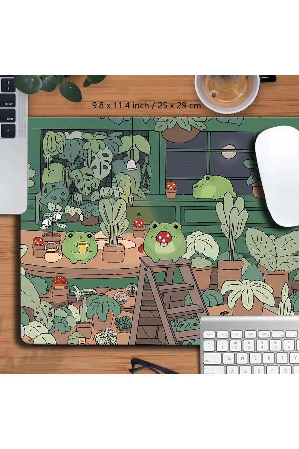 Frogs Nature Gaming Deskmat