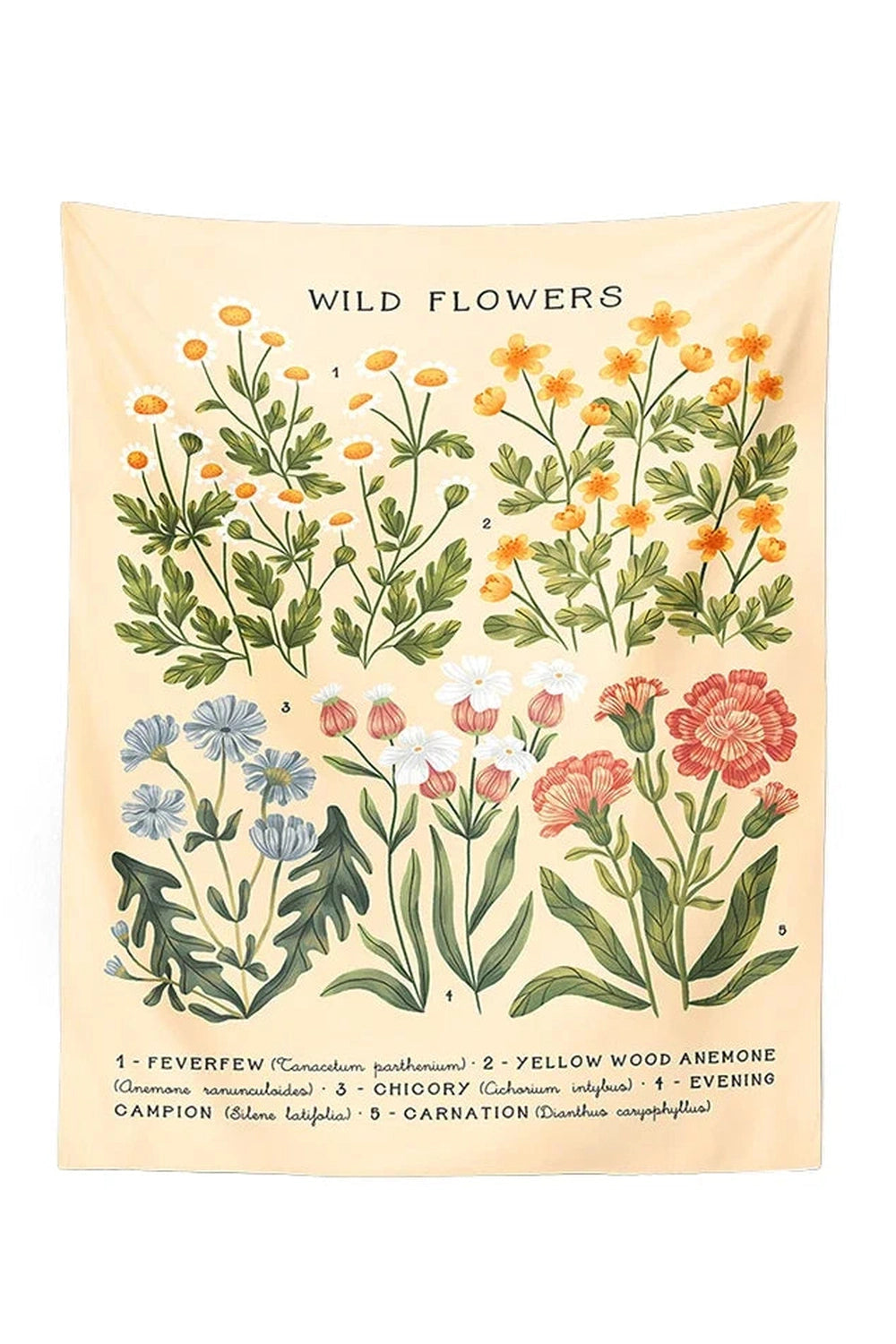 Botanical Wonders Tapestry