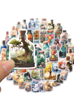 Bottle World Scrapbooking Stickers