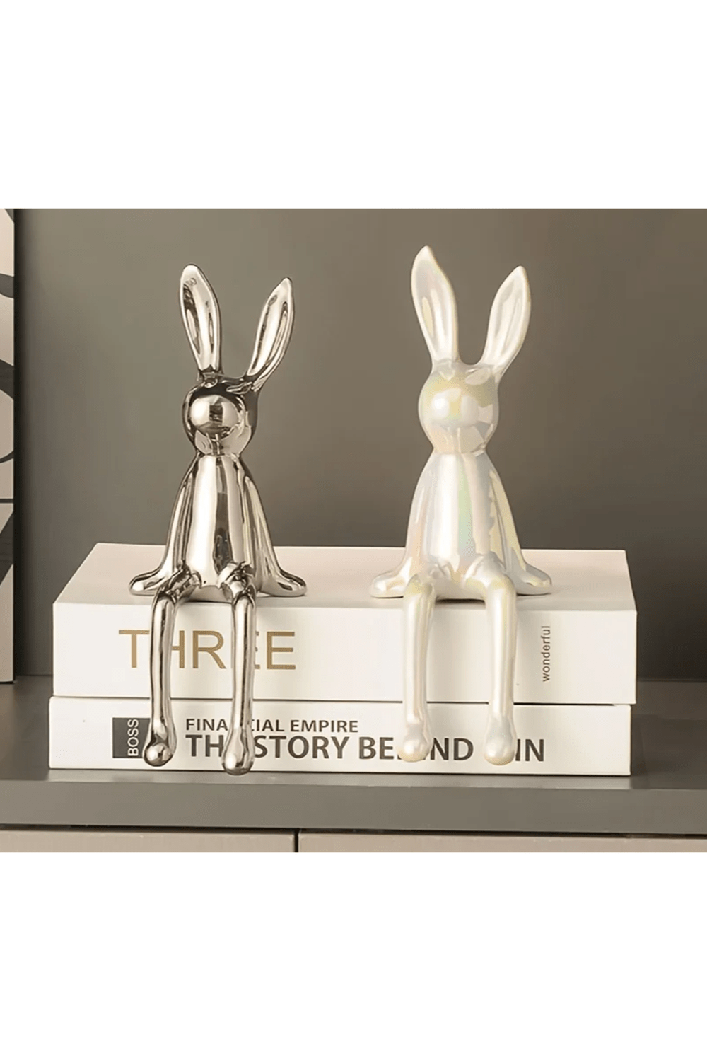 Ceramic Rabbit Luxury Figurine