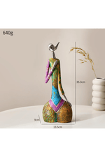 Modern Abstract Figurine Decor