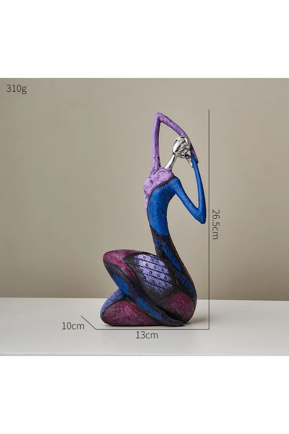 Modern Abstract Figurine Decor