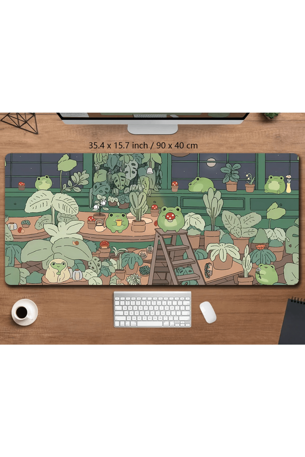 Frogs Nature Gaming Deskmat