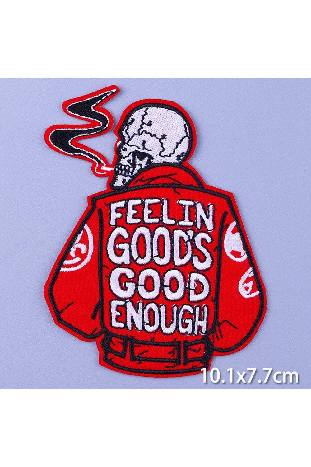 Money On Fire Embroidered Patches