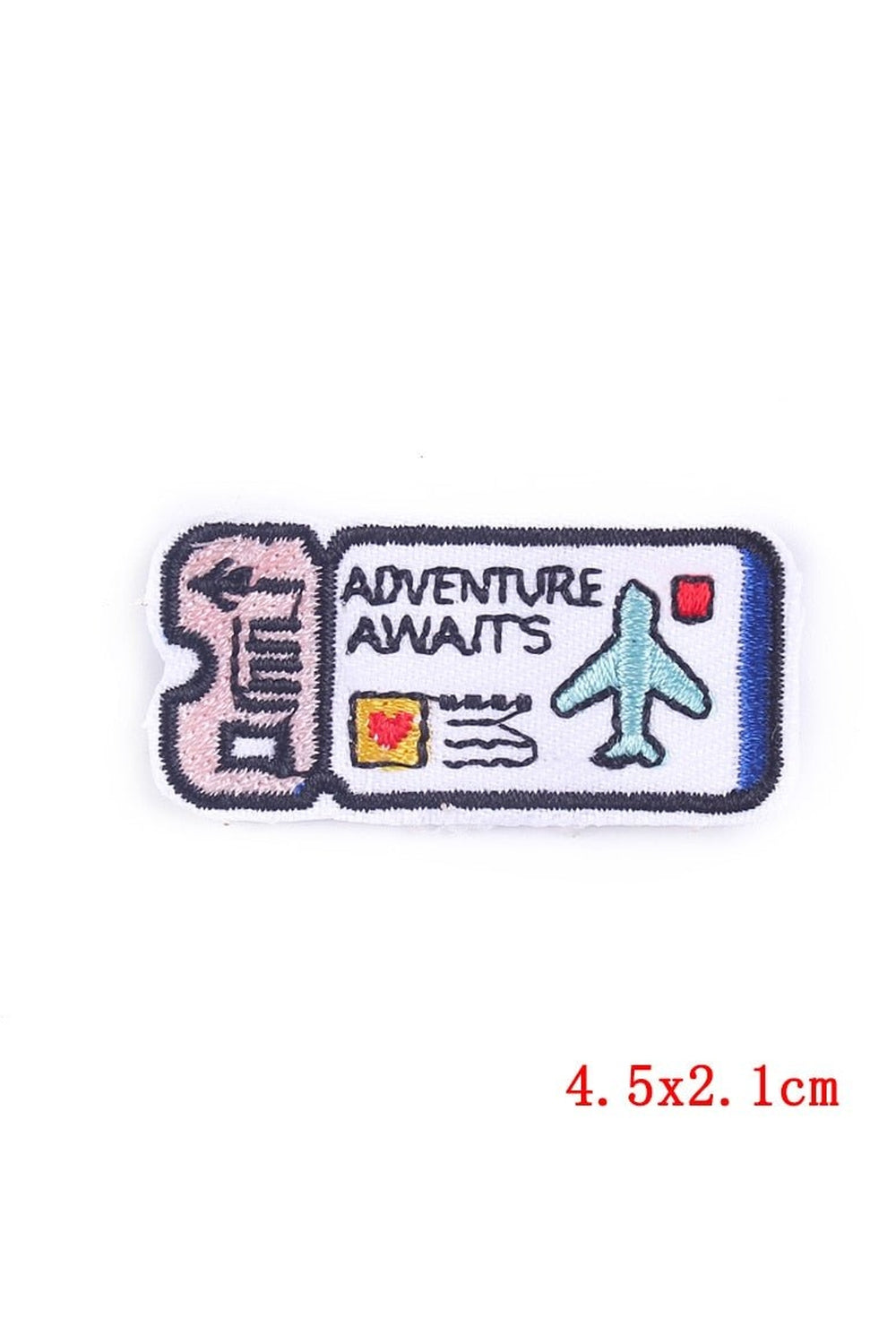 Trendy Embroidered Patches Collection