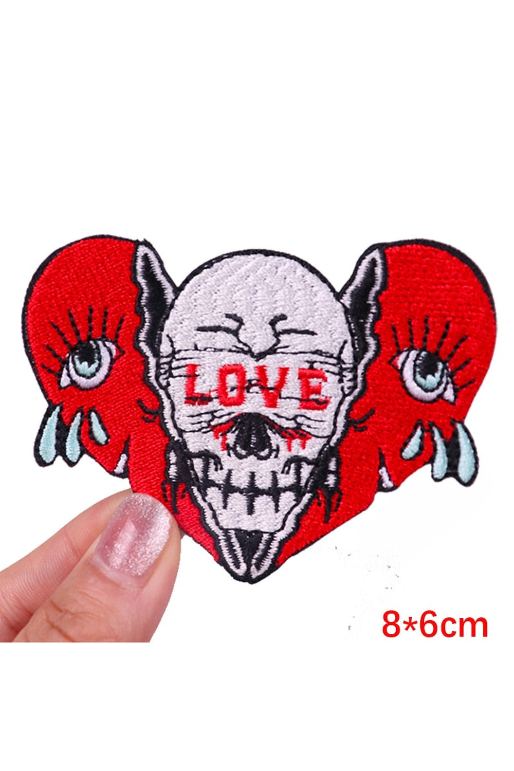 Demonic Embroidery Patch Set