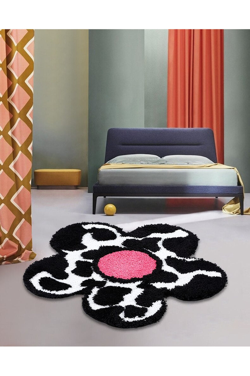 Flower Power Funky Rug