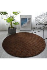 Thickened Pastel Round Rug