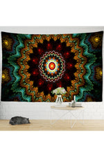 Colorful Mandala Tapestry Design