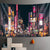 Tokyo Nightlife Wall Tapestry
