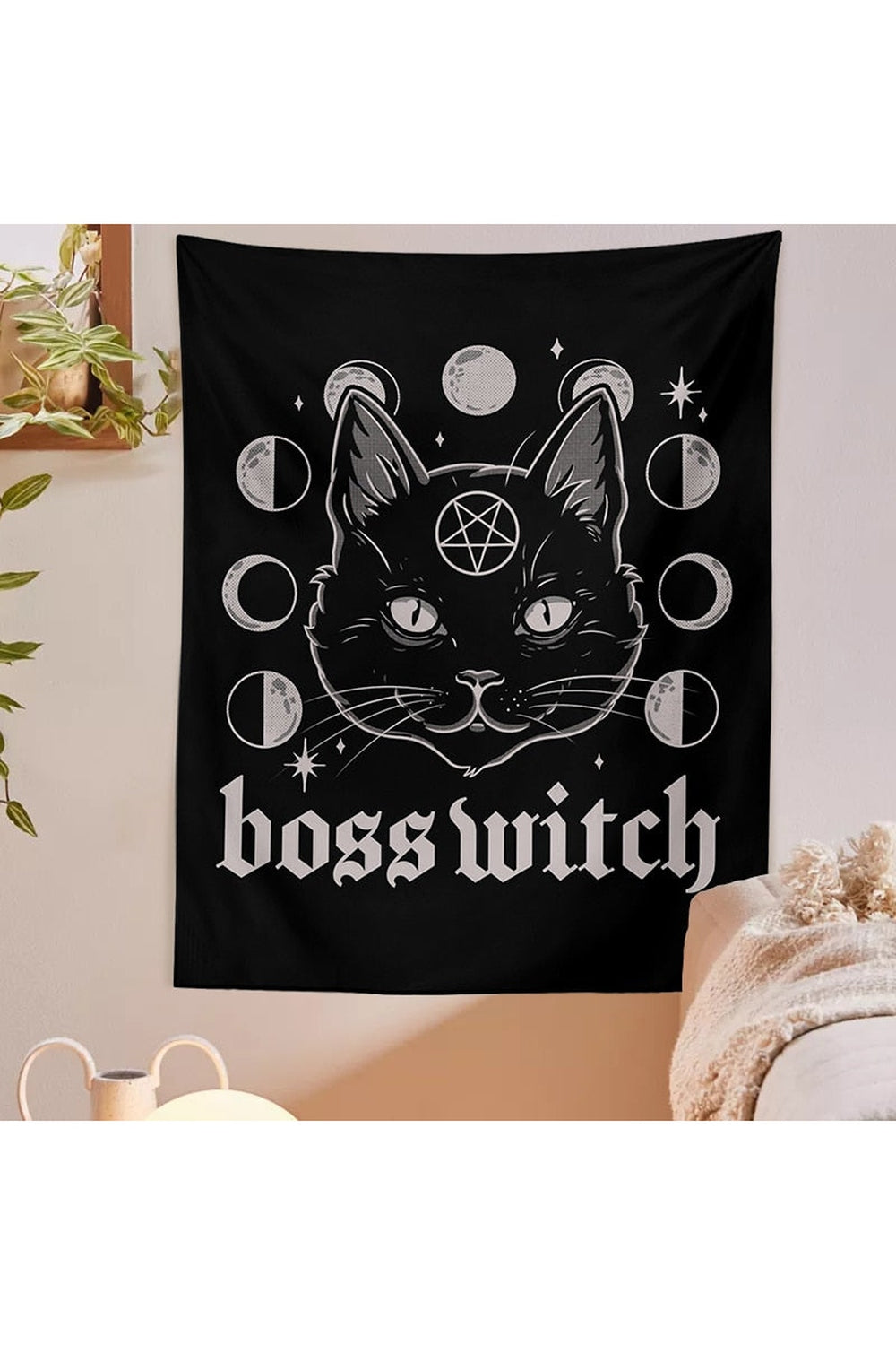 Boss Witch Craft Tapestry