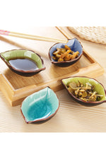 Leaf Motif Sauce Dish