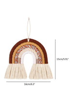 Macrame Rainbow Wall Hanging