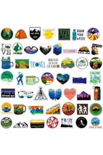 Travel Adventure Scrapbooking Stickers