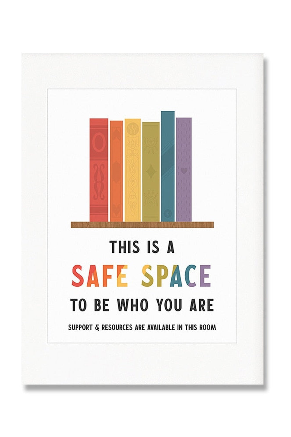 Safe Space Motivational Poster