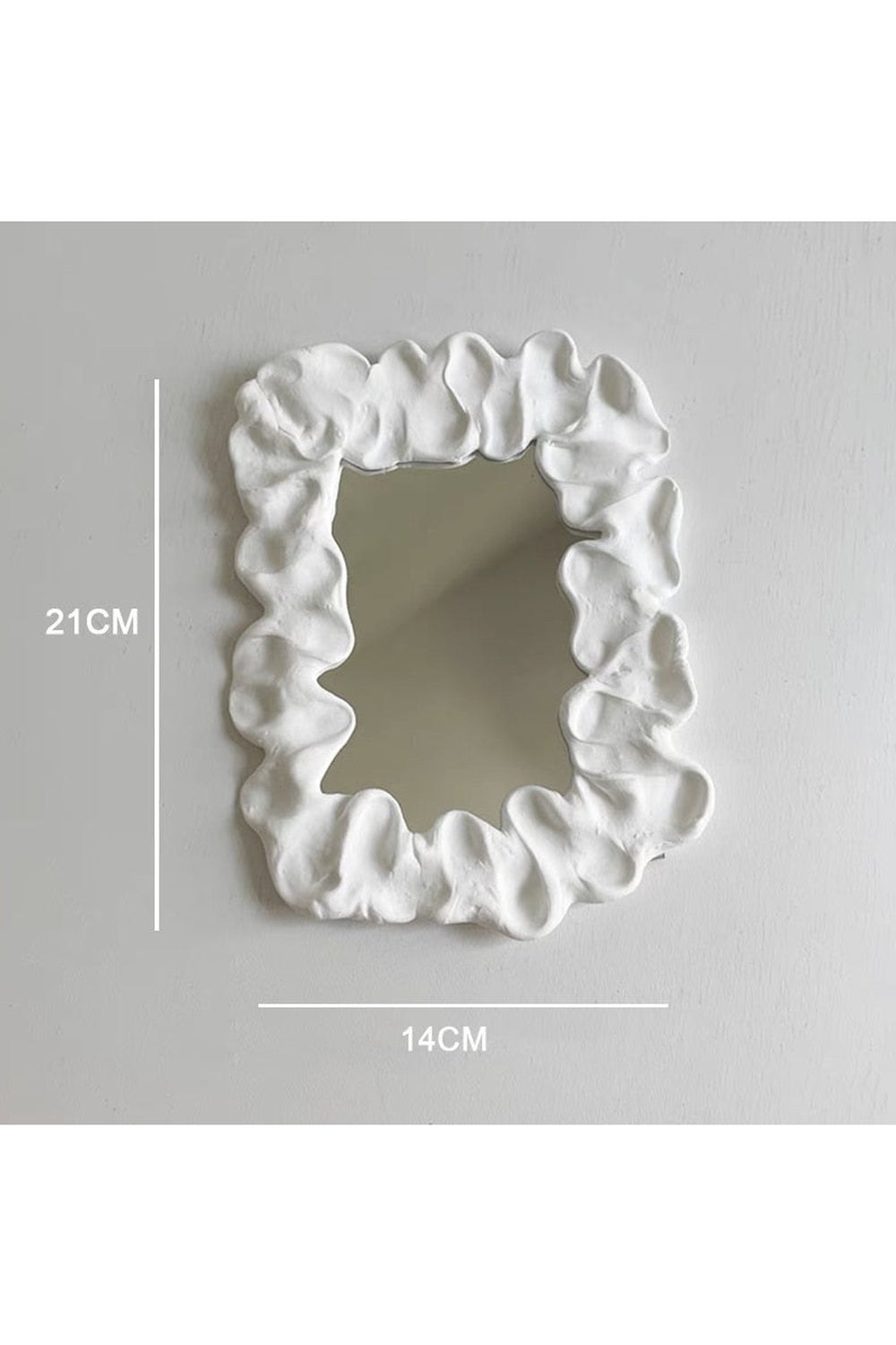 Acrylic Clay Decorative Mirror