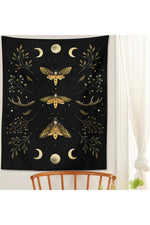 Phases of Moon Wall Tapestry