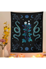 Phases of Moon Wall Tapestry