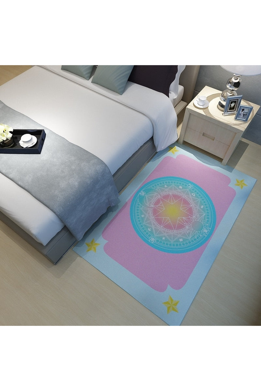 Mystical Tarot Pattern Rug