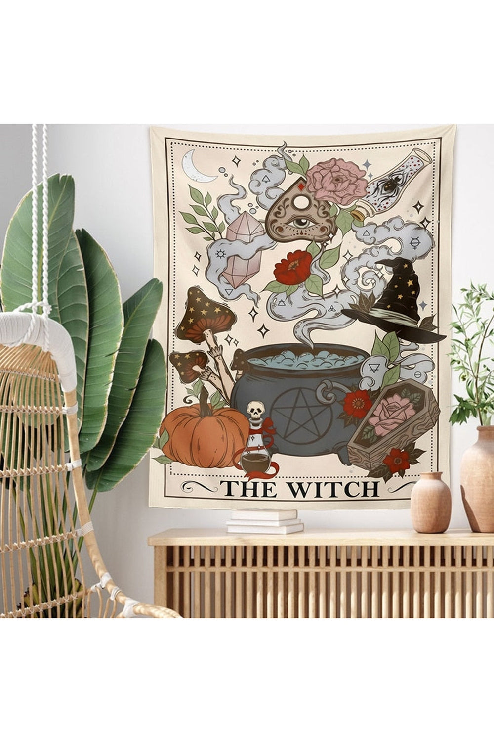 Herbal Pot Theme Tapestry