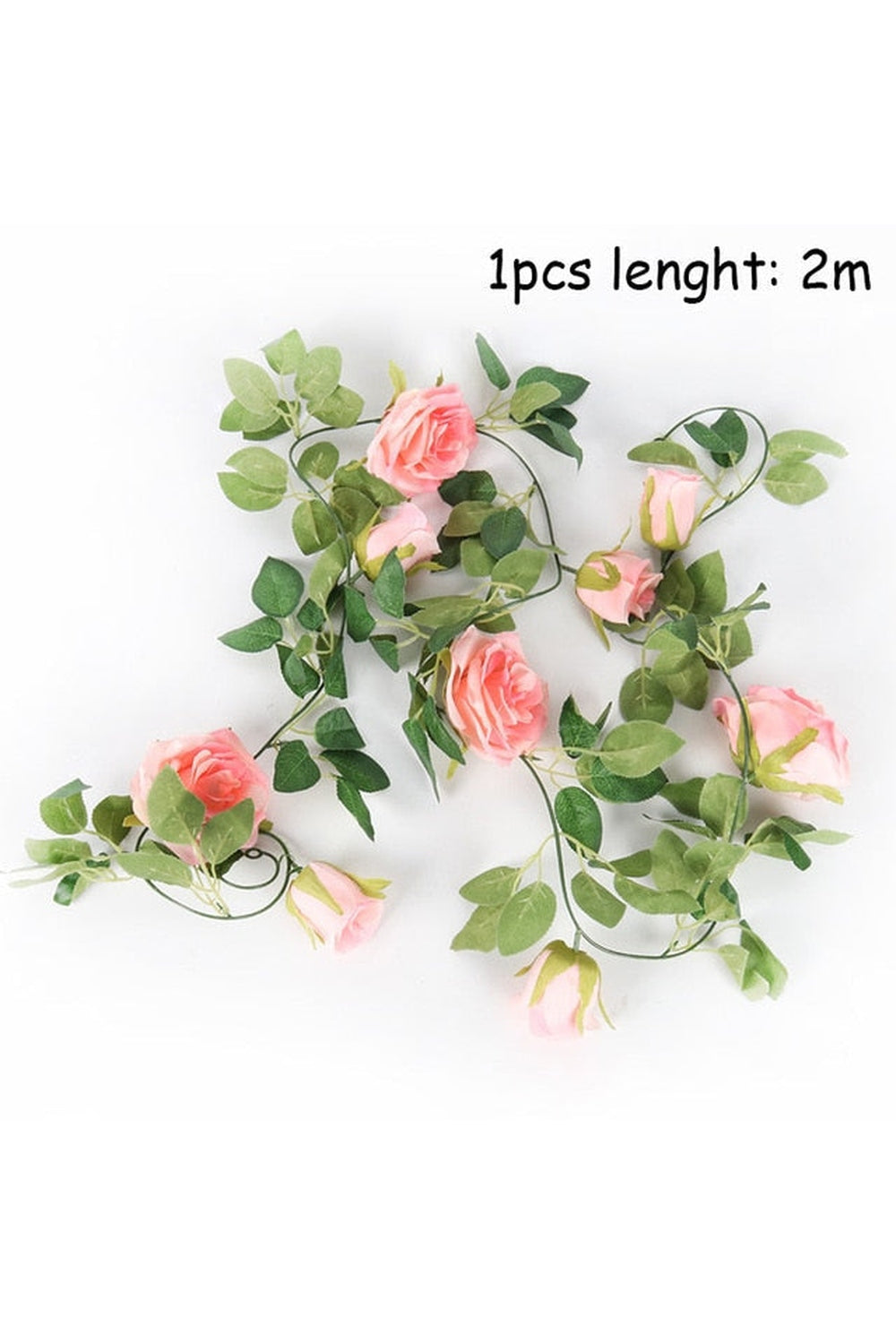 Romantic Artificial Rose Plant Garland