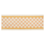 Checkered Soft Long Grids Rug