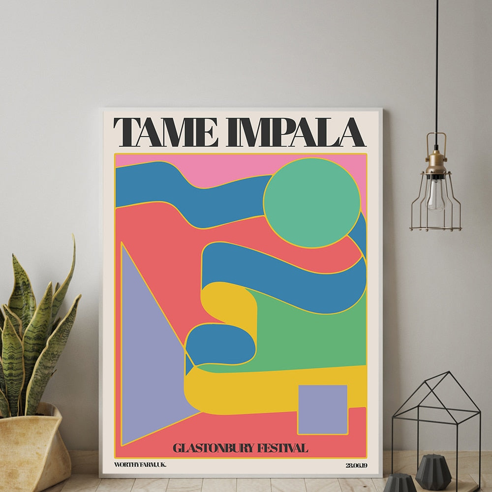 Indie Poster Tame Impala