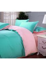 Simple Pastel Colors Bedding Set