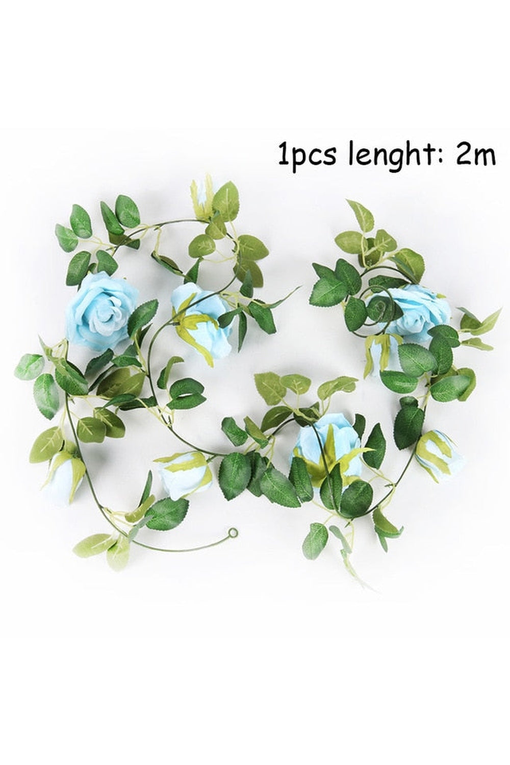 Romantic Artificial Rose Plant Garland