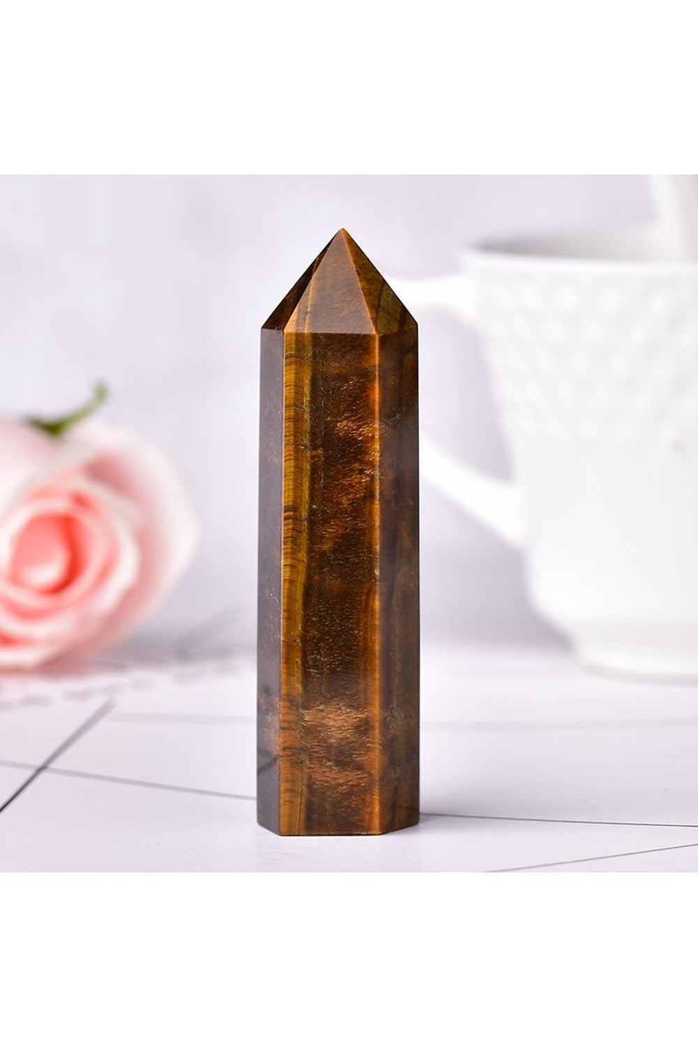 Crystal Miniature Obelisk Decor