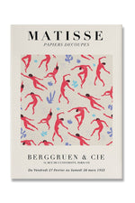 Matisse Style Abstract Poster