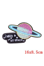 UFO Adventure Embroidered Patches