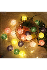 Knitted Bulb Garland Lights