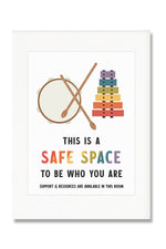 Safe Space Motivational Poster