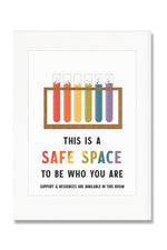 Safe Space Motivational Poster