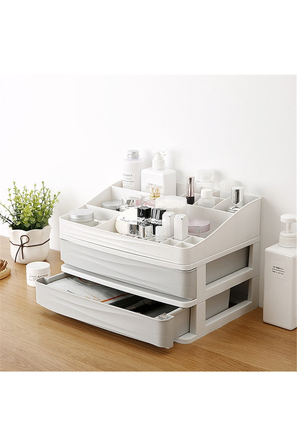 Desktop Makeup Organizer