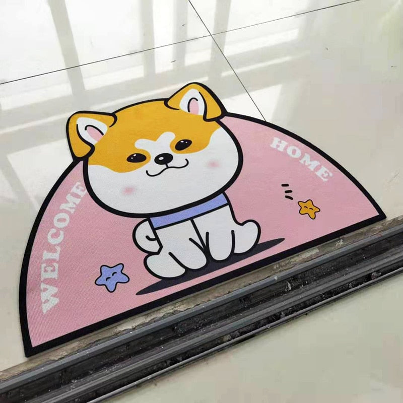 Charming Cute Entrance Rug