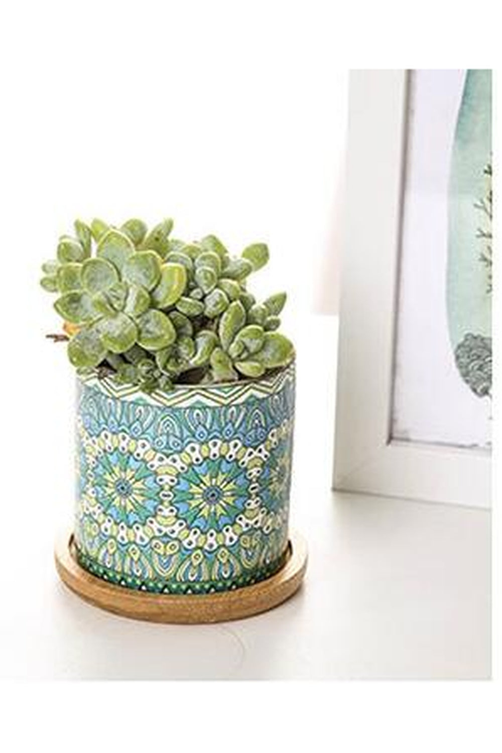 Mandala Elegance Pattern Flower Pot